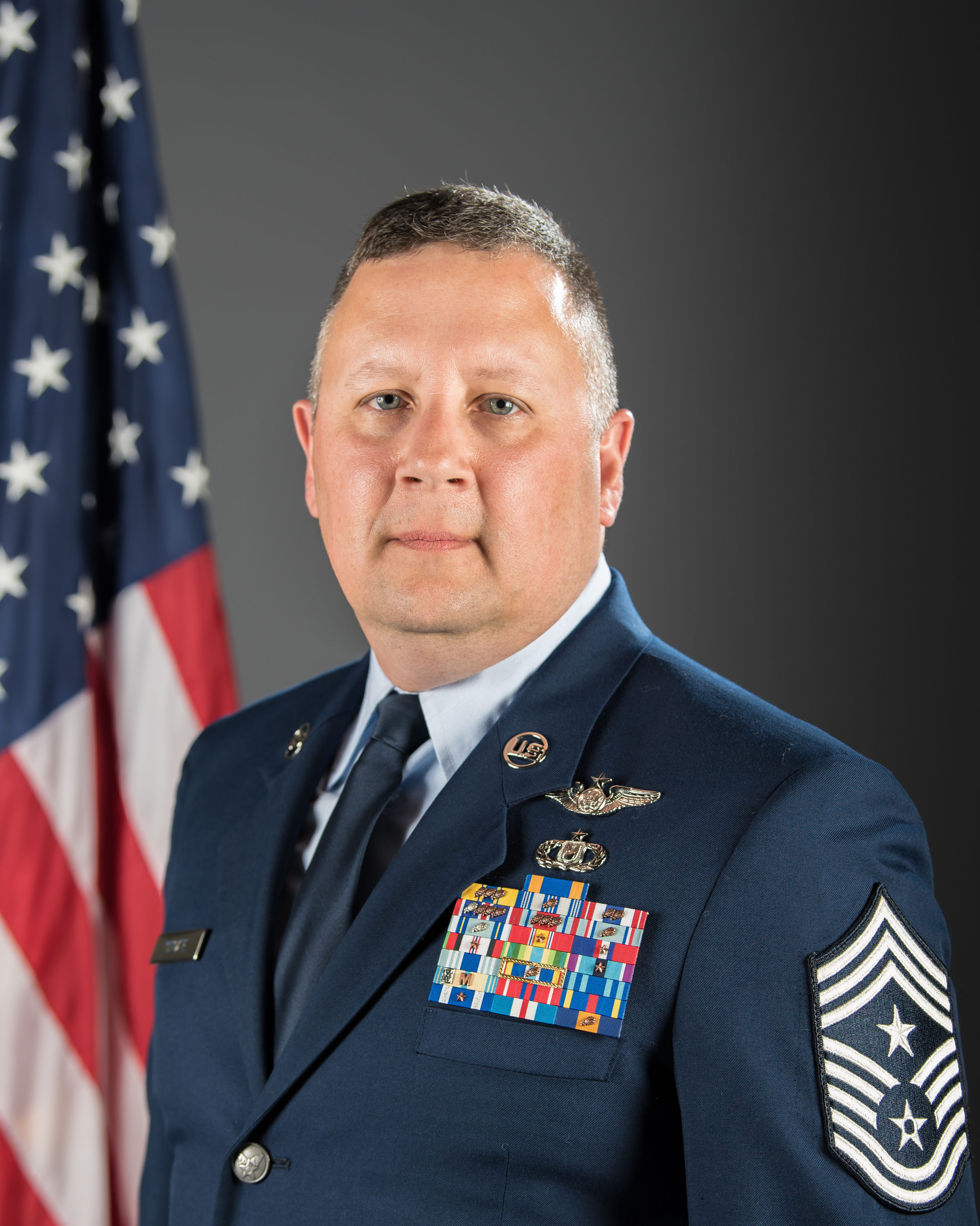 Command Chief Master Sgt. James Tongate